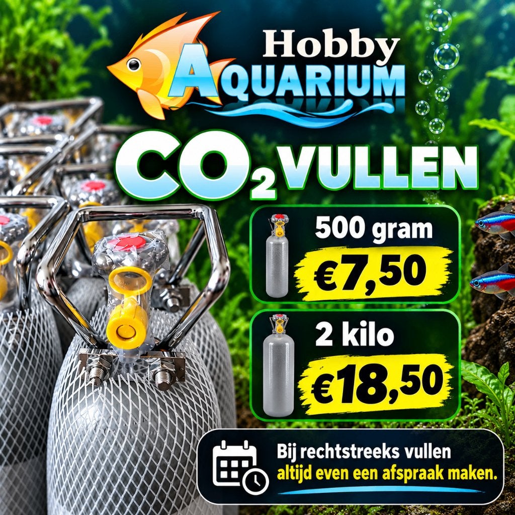 Hobbyaquarium CO2 vullen / Easy-Life Dealer Tilburg, Ophalen, Hobbyaquarium, Overige typen, Nieuw