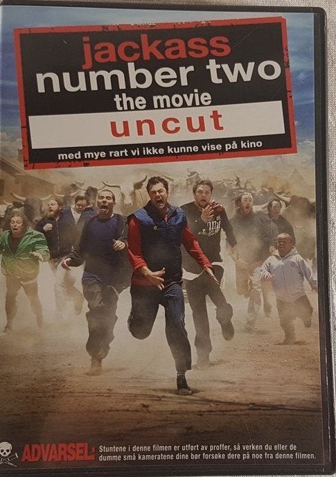 Jackass number two - the movie - uncut, Breedbeeld, Nederlands, Ophalen of Verzenden, Zo goed als nieuw