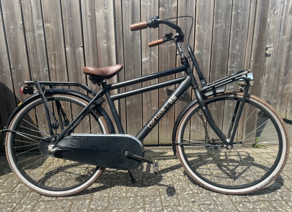 kinderfiets cortina 26 inch, Terugtraprem, Gebruikt, Versnellingen, Ophalen