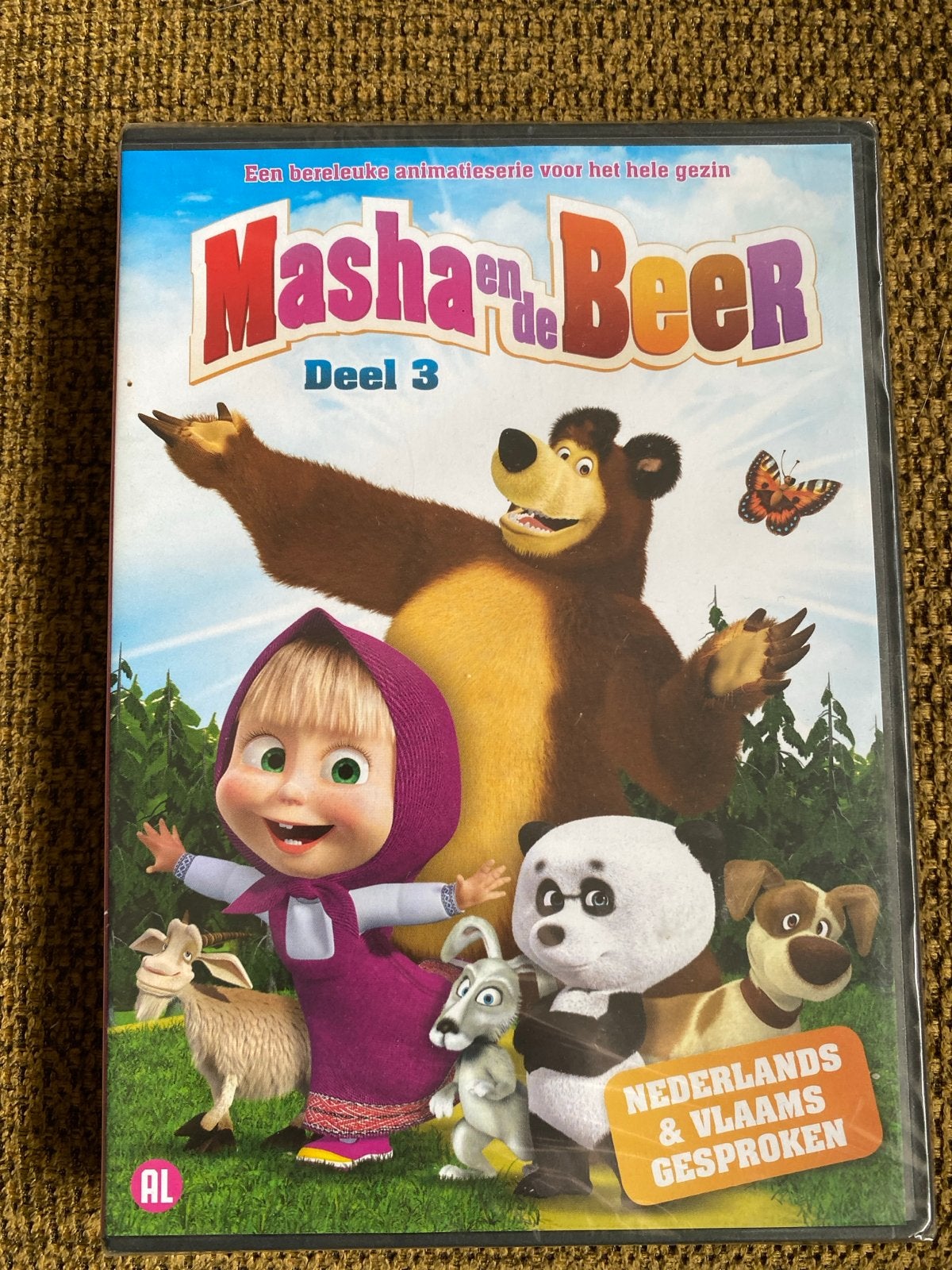 Masha en de Beer - Deel 3 - dvd nieuw!!, Animatie, Alle leeftijden, Tv-serie, Nieuw in verpakking