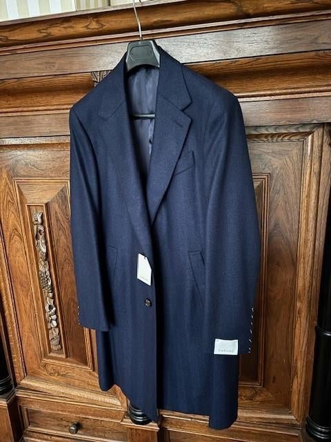 NIEUW - Caruso overcoat Aida (Wool/ cashmere - Mt 50/R), Kleding | Heren, CARUSO, Nieuw, Ophalen of Verzenden, Maat 48/50 (M)