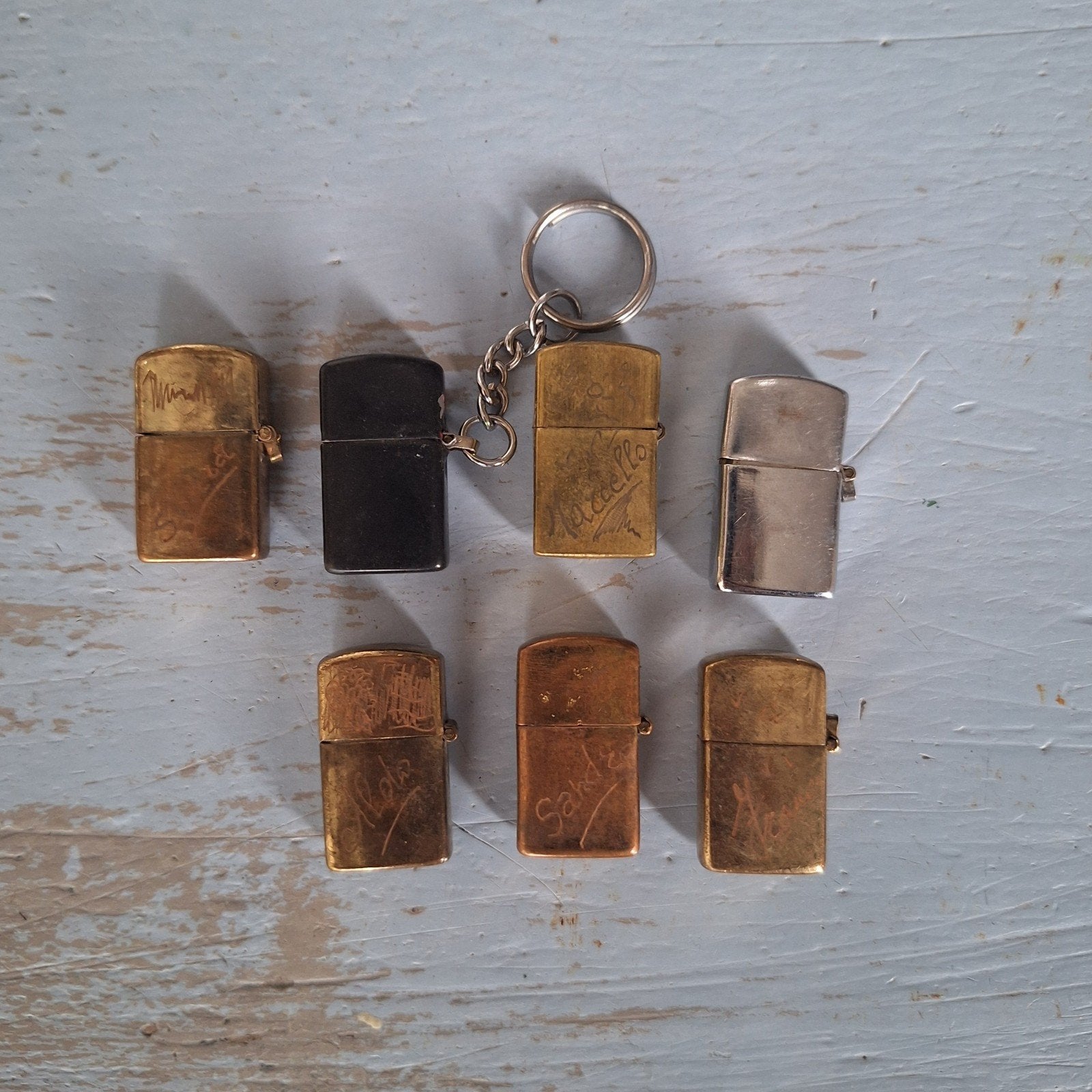 mini zippo's, Ophalen of Verzenden, Aansteker