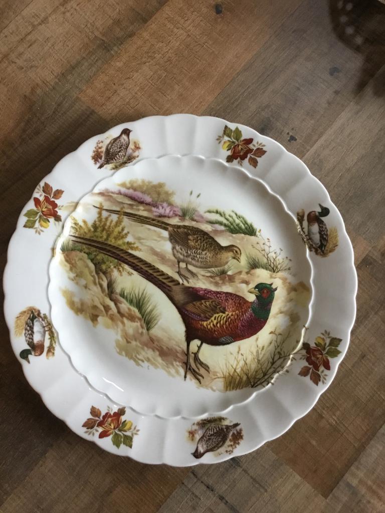 Eschenbach Bavaria Duitsland Fazanten Decoratief Bord 30cm, Ophalen of Verzenden