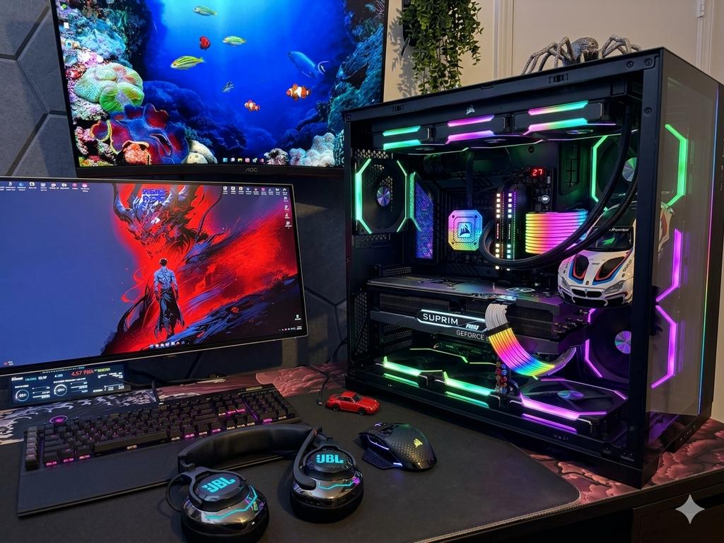ULTIMATE Gaming Pc 4080 super i9, GDDR6, Ophalen of Verzenden, Zo goed als nieuw, HDMI
