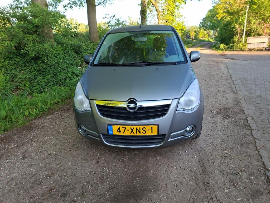 Opel Agila 1.0.  Trekhaak, airco. Slechts 57075 kilometers., Auto's, Stof, 31 €/maand, Origineel Nederlands, Bedrijf
