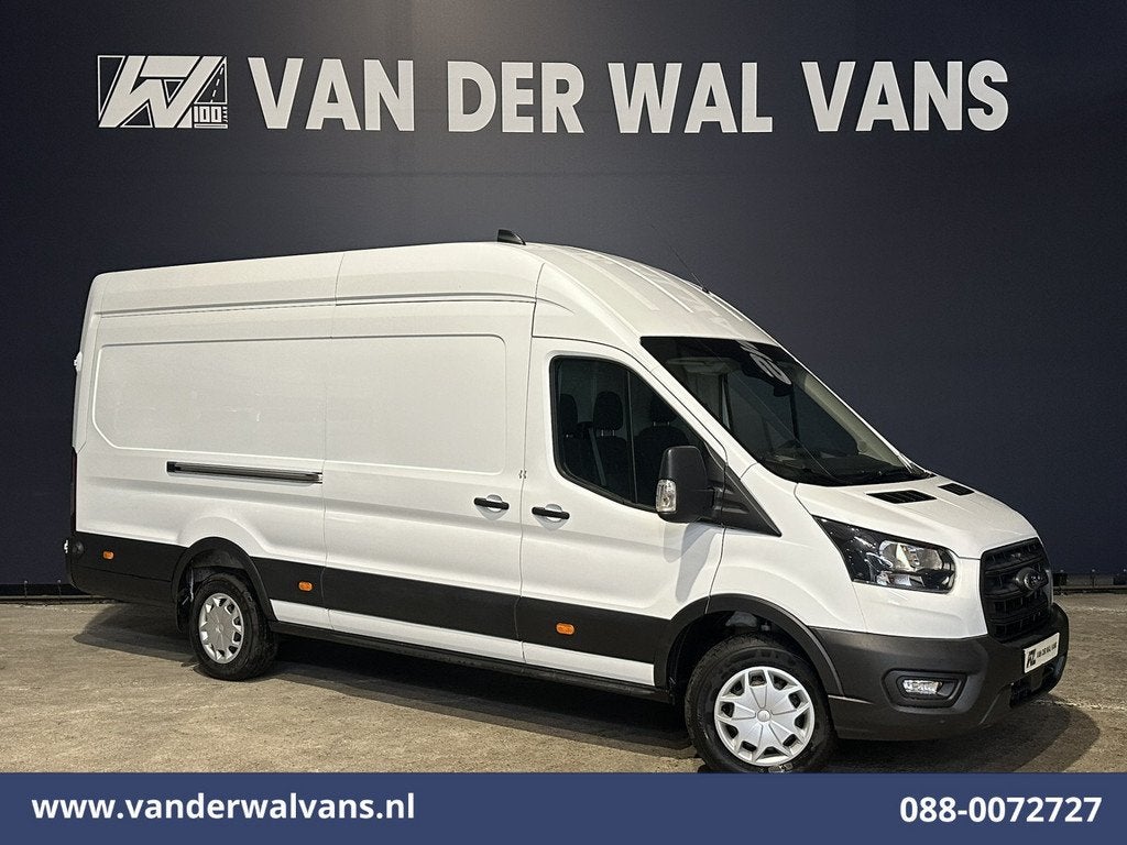 Ford Transit 2.0 TDCI L4H3 Euro6 Airco | Cruisecontrol | Ver, Auto's, Bestelauto's, 4 cilinders, Wit, 10 km/l, Bedrijf