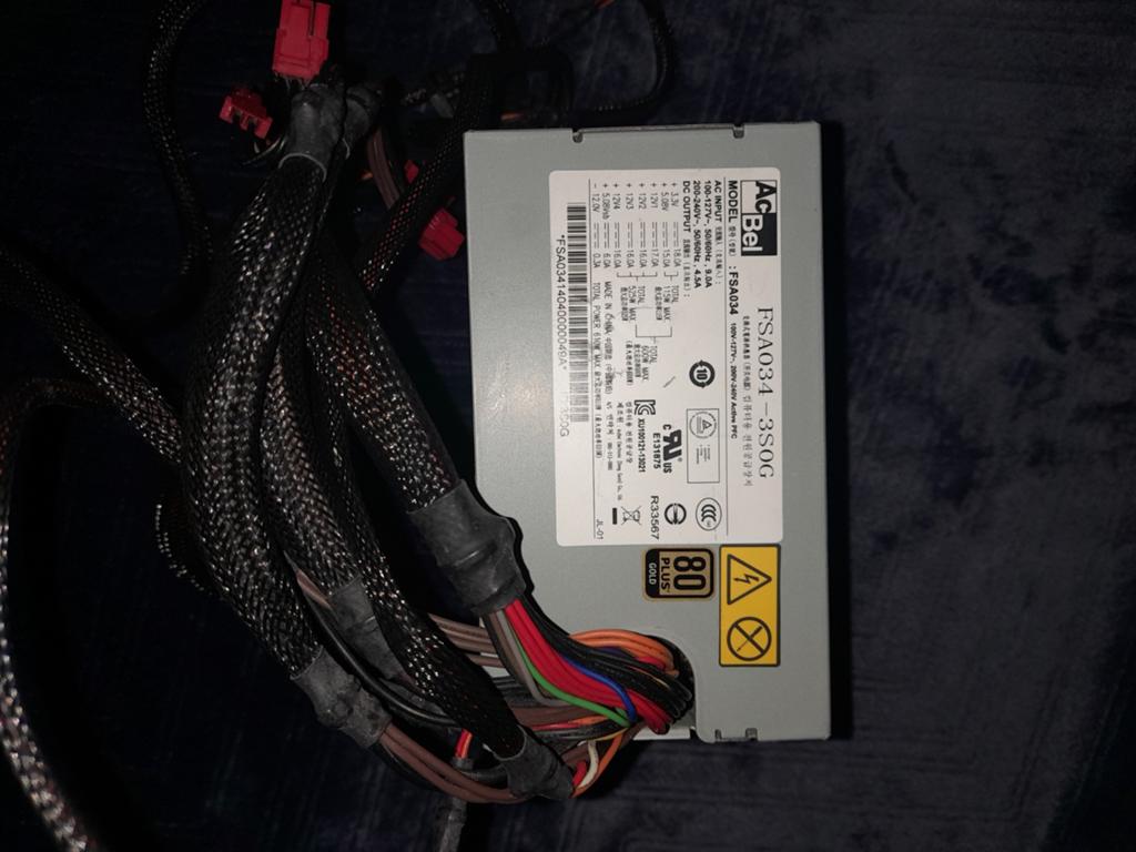 AcBel FSA034-3S0G Voeding (PSU), Ophalen of Verzenden