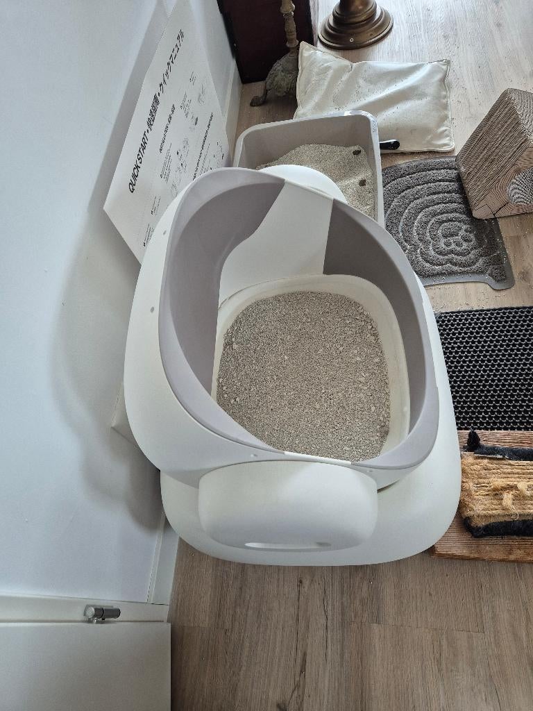 kattenbak wit zelfreinigend, Kater, Langharig