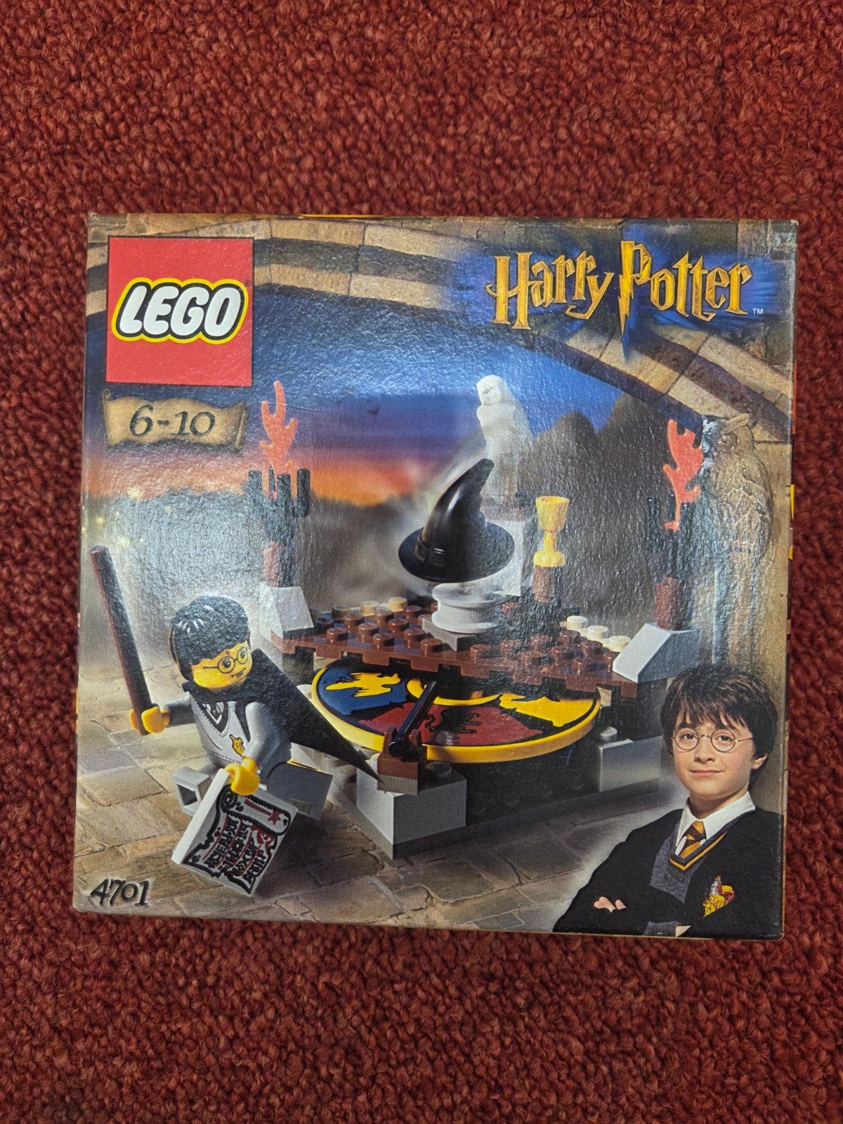 Lego Harry Potter 4701 Sorteerhoed - Zeldzame set!, Inclusief instructies, Lego, Ophalen of Verzenden, Complete set