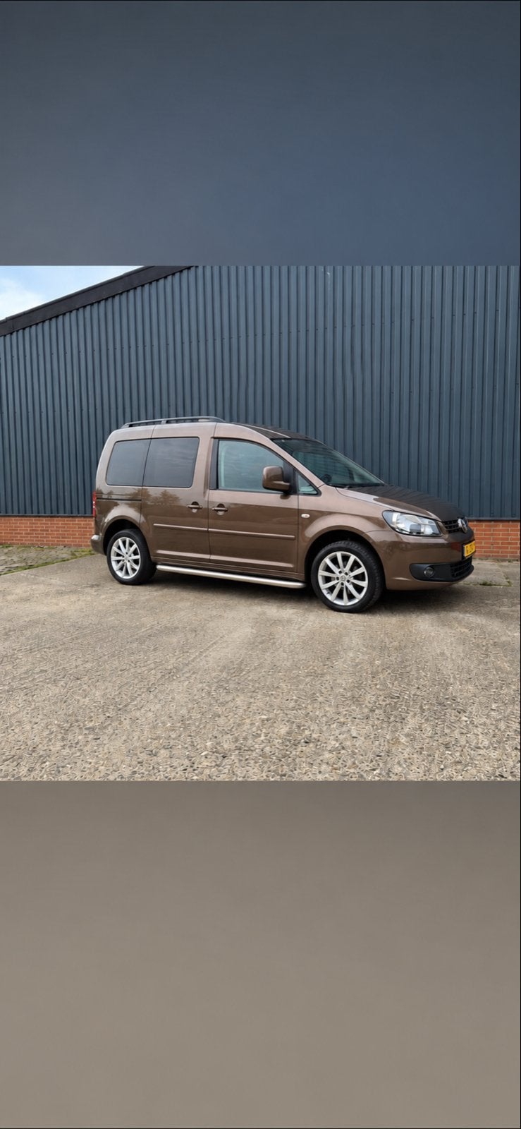Volkswagen Caddy 1.2 TSI 63KW 2011 Bruin, Auto's, Voorwielaandrijving, Dealer onderhouden, 15 km/l, Bruin