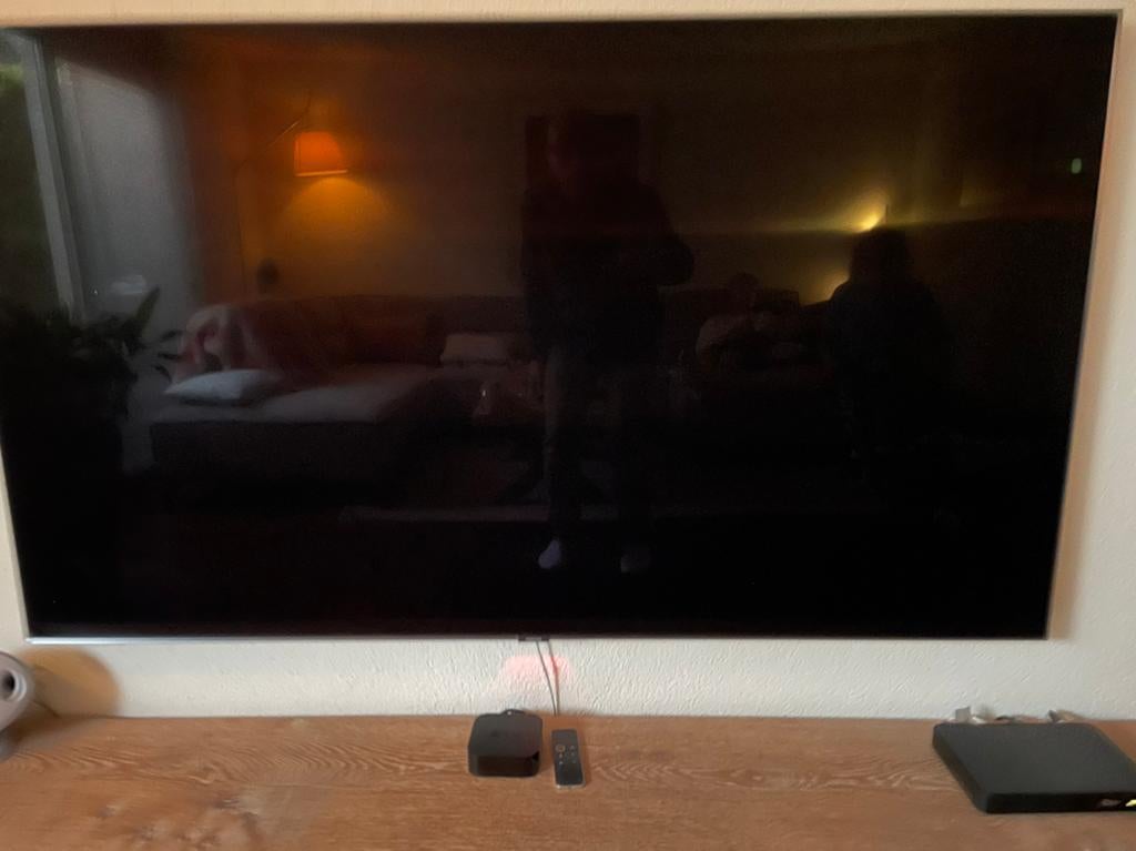 Samsung 65 inch Qled one Connect, Ophalen, Zo goed als nieuw, 100 cm of meer, Samsung