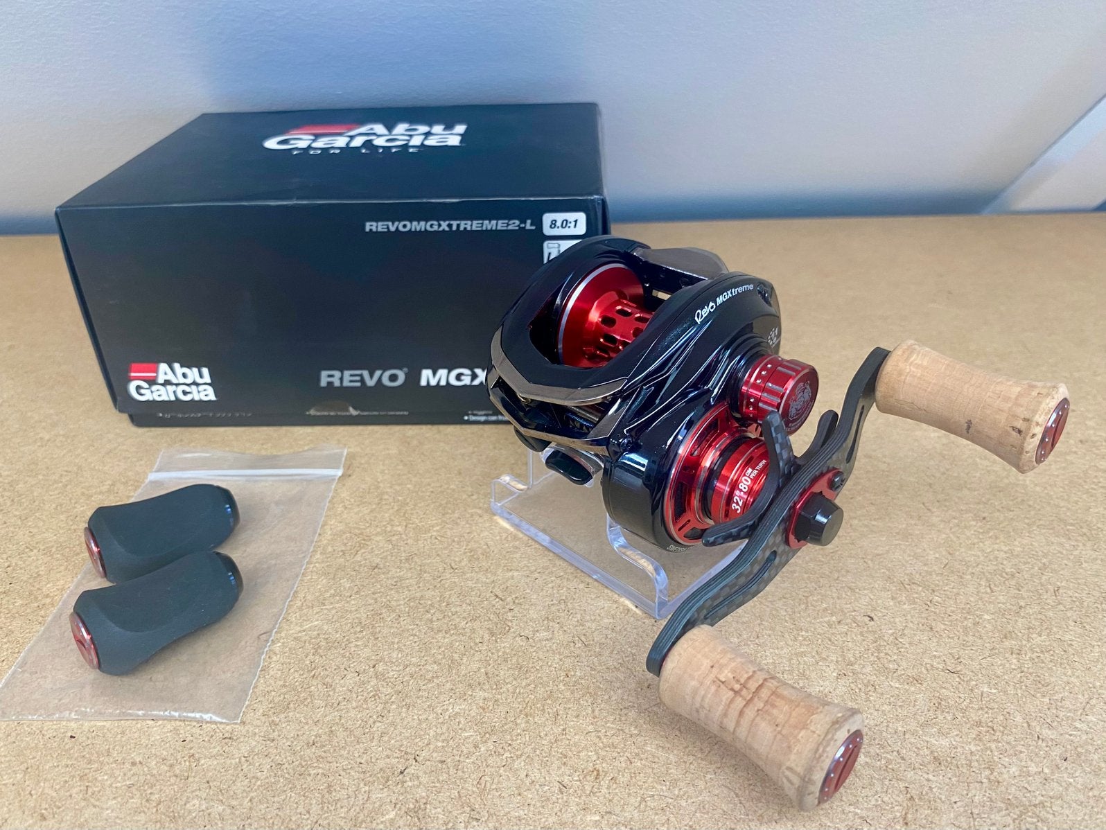 Abu Garcia Revo MGXtreme 2 baitcaster reel - Nieuwstaat, Ophalen of Verzenden, Zo goed als nieuw, Molen