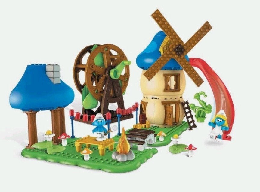 Megabloks Smurfen 19713, Ophalen of Verzenden, Zo goed als nieuw