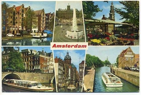 Amsterdam (1971), Ophalen of Verzenden, 1960 tot 1980, Gelopen, Noord-Holland