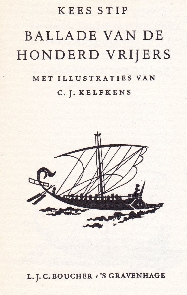 Stip, kees - Ballade van de honderd vrijers (1968), Boeken, Ophalen of Verzenden, Zo goed als nieuw