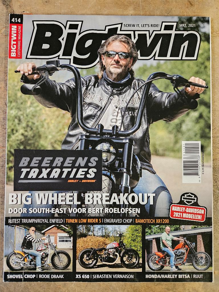 Bigtwin Custombike Magazine, Boeken, Ophalen of Verzenden, Zo goed als nieuw, Algemeen