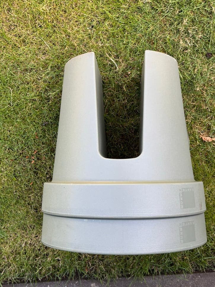 Bloempot voor balkon - Ecken & Kanten - NIEUW, Kunststof, Rond, Nieuw, Minder dan 40 cm