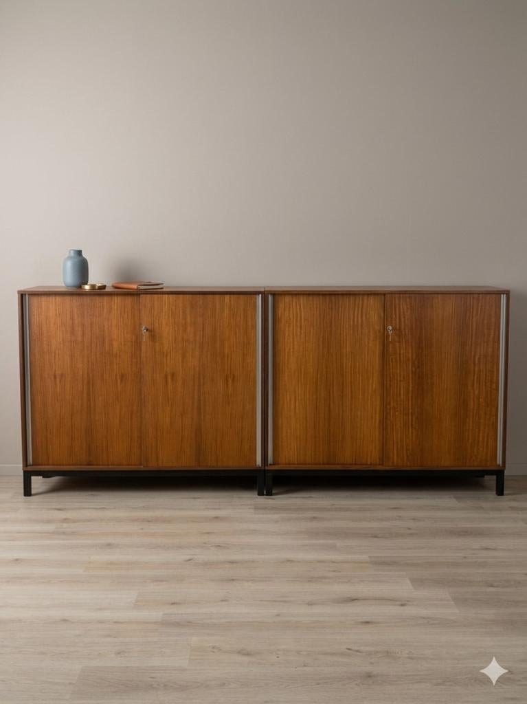 Vintage mid century modulaire  archiefkasten | bureaukasten, Ophalen, Zo goed als nieuw, 25 tot 50 cm, 50 tot 100 cm