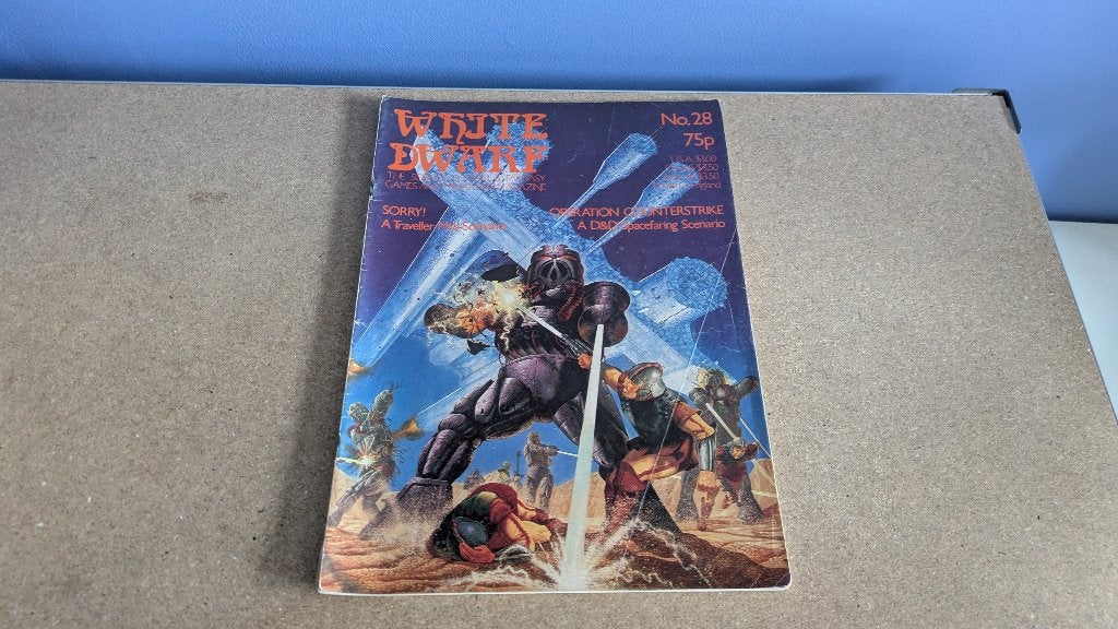 White Dwarf 28, Ophalen of Verzenden, Gebruikt, Boek of Catalogus