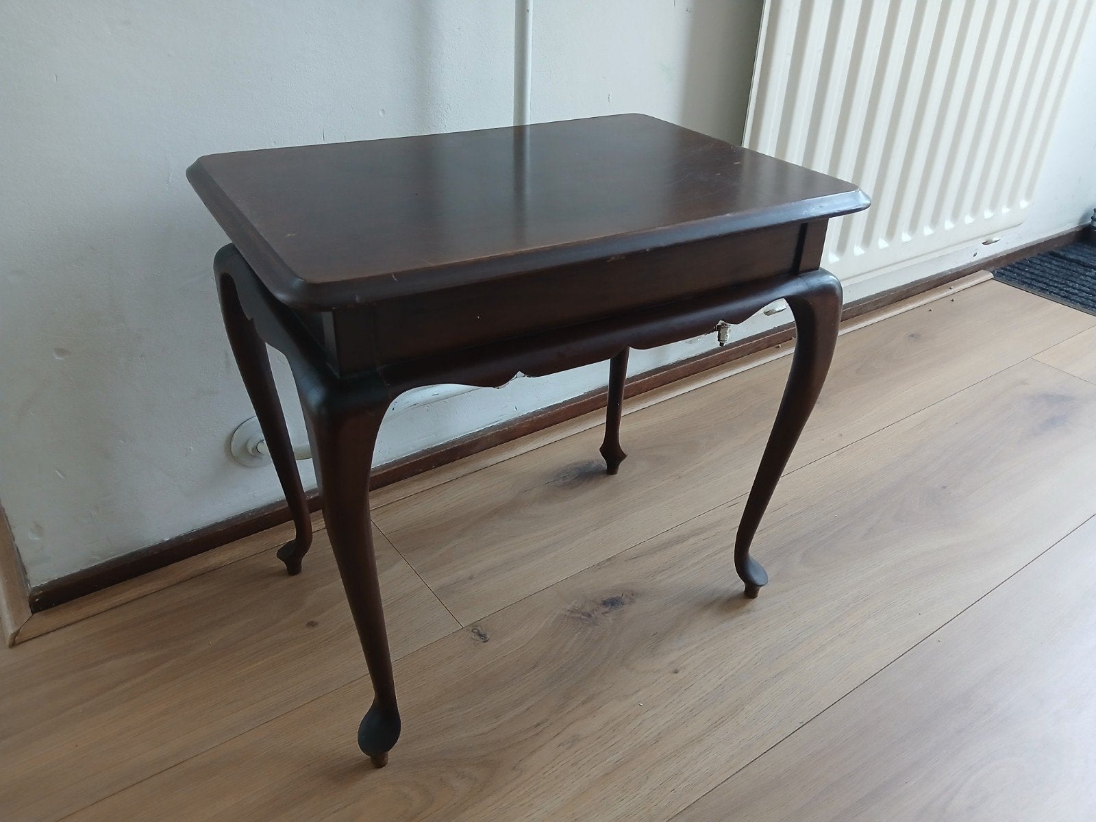 Brocante bijzet tafeltje, Ophalen