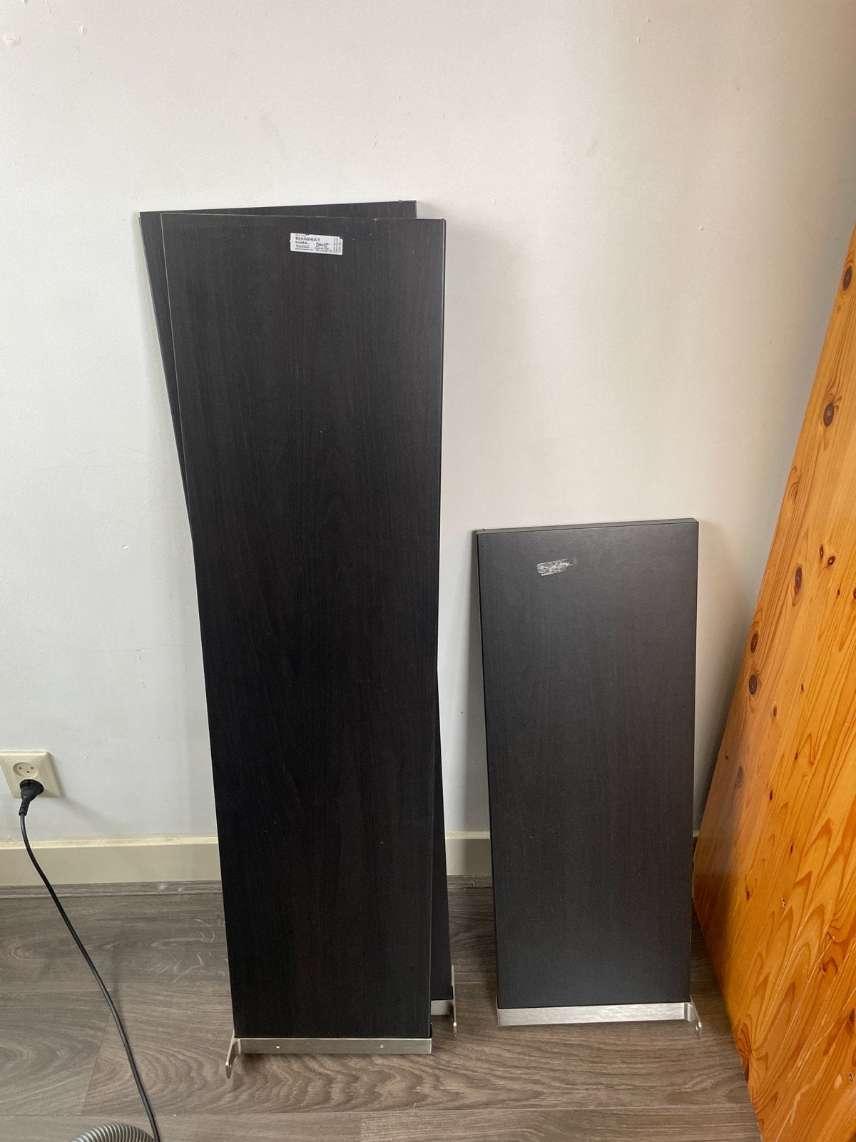 Zwarte IKEA Planken (3 stuks), Ophalen of Verzenden, Zo goed als nieuw