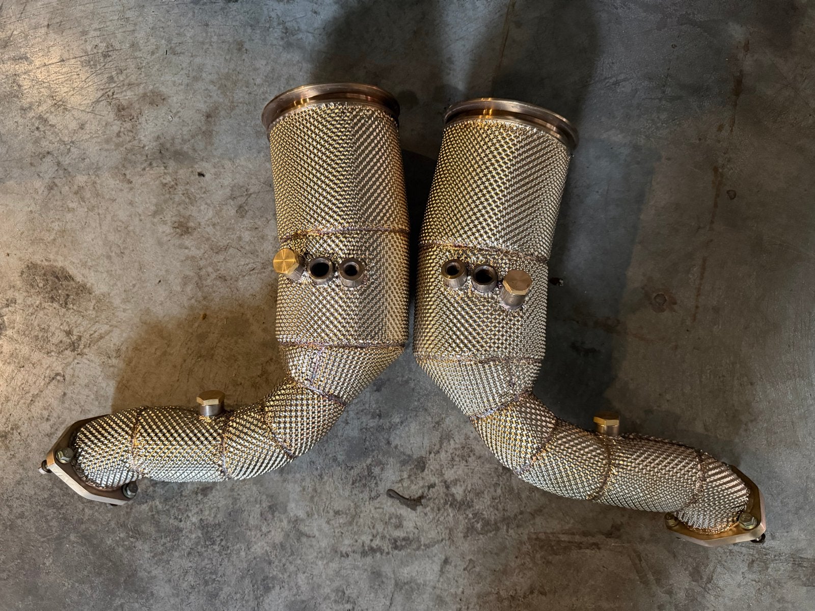 Audi RSQ8 Downpipe - 200 Cells - Downpipe RSQ8, Ophalen of Verzenden, Gebruikt, Universele onderdelen