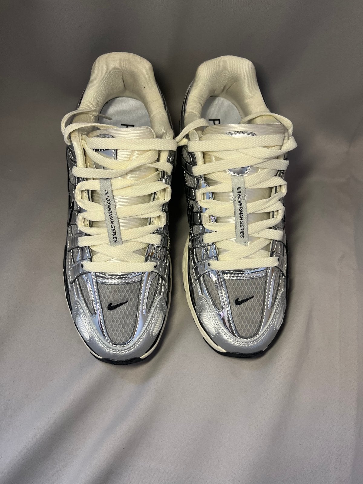 Nike P-6000 Sneakers Zilver/Wit, Ophalen of Verzenden, Nieuw, Wit, Sneakers of Gympen
