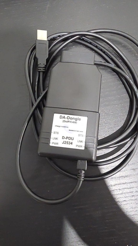 DA Dongle met DoIP voor JLR Jaguar Landrover, Auto diversen, Ophalen of Verzenden, Zo goed als nieuw