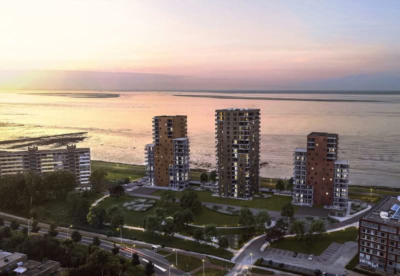 Hoekappartement met ruim balkon