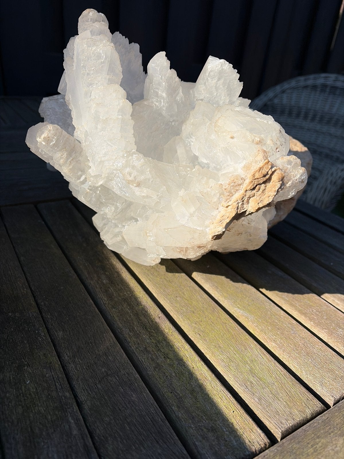 Fishtail selenite /Uniek Mineraal Exemplaar, Ophalen of Verzenden, Mineraal