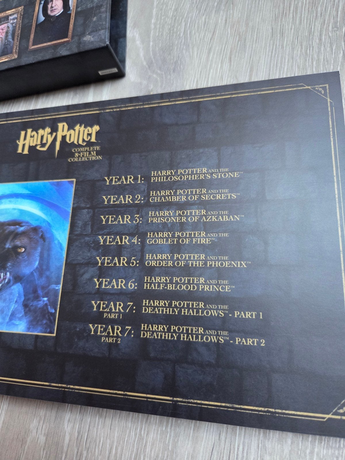 Harry Potter - Complete 8-film collection boxset, Vanaf 12 jaar, Ophalen of Verzenden, Zo goed als nieuw, Science Fiction en Fantasy