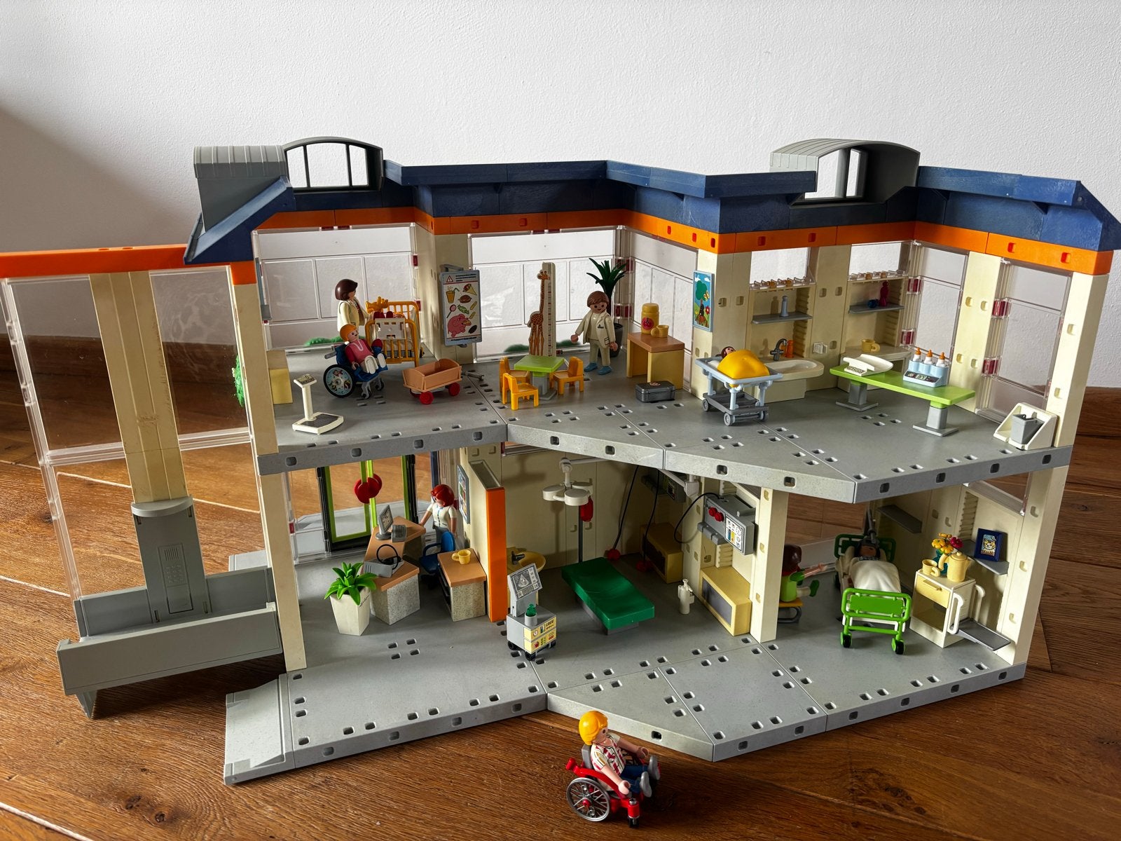 Playmobil Ziekenhuis 4404 – vintage set, Gebouw, Complete set, Ophalen of Verzenden, Zo goed als nieuw