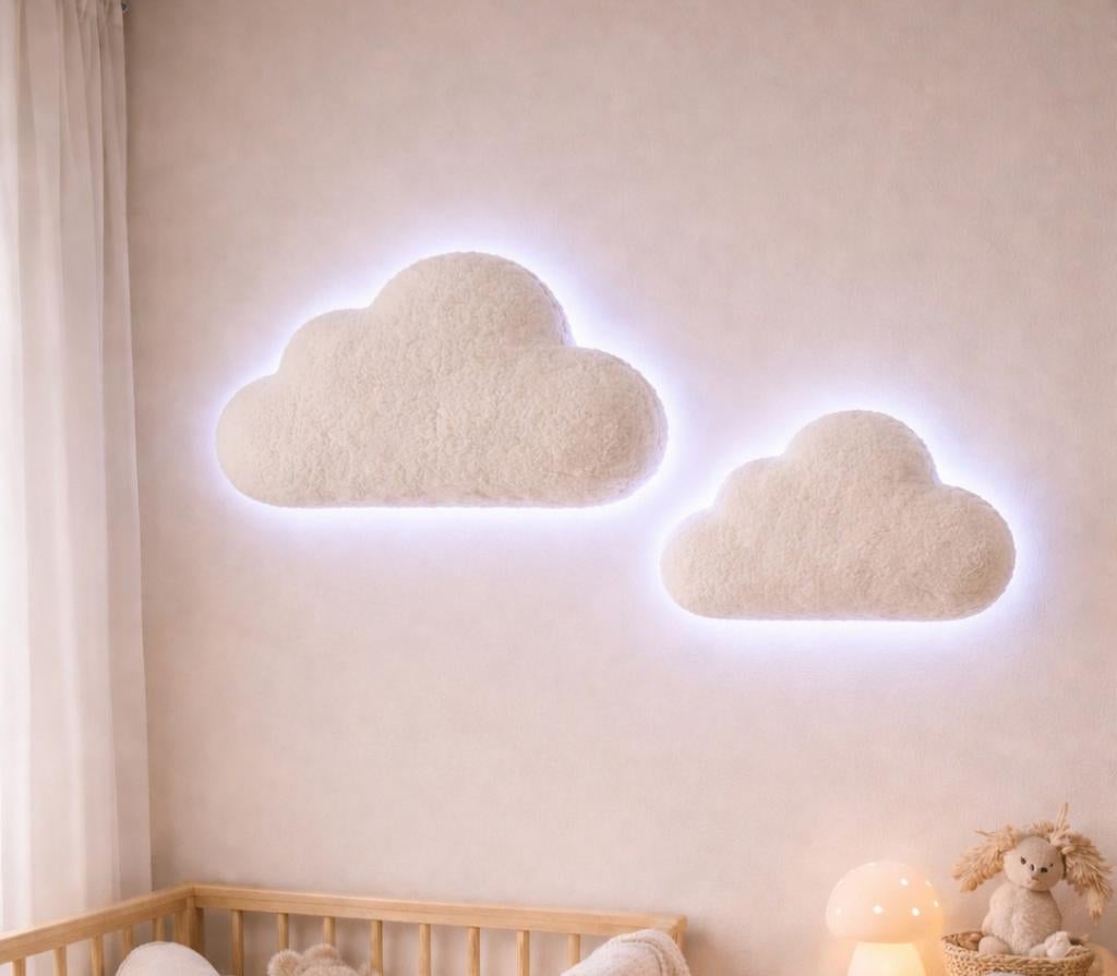 Wolkenlampjes / dreamlights, Huis en Inrichting, Lampen | Wandlampen, Stof, Ophalen of Verzenden