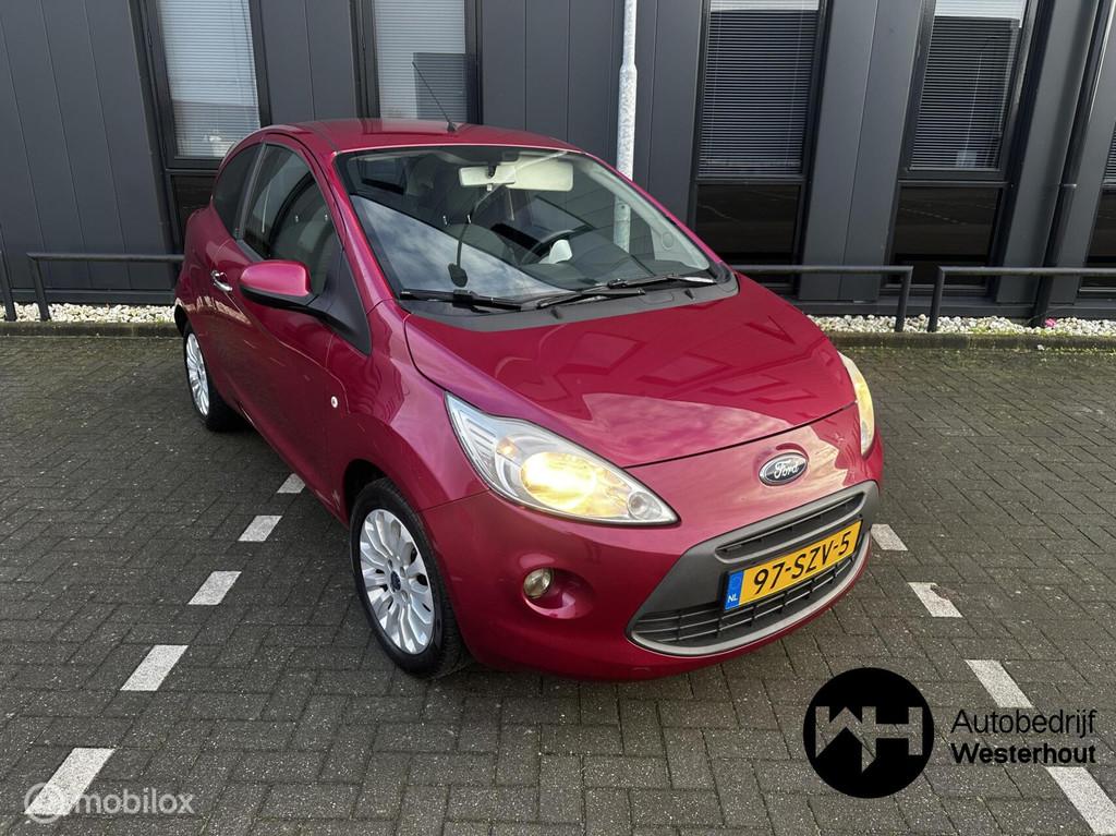 Ford Ka 1.2 Titanium X start/stop Airco NWE koppeling, Auto's, Ford, Voorwielaandrijving, Euro 5, Gebruikt, 1242 cc