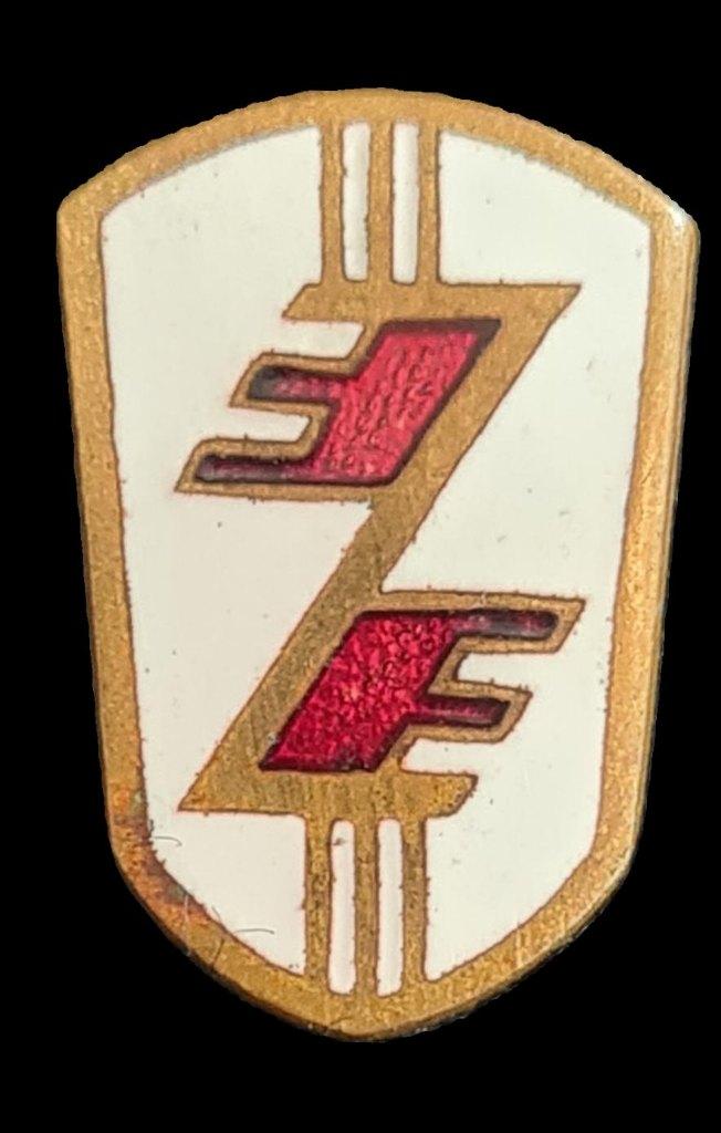 Zastava speld- wit rood emaille, Verzenden, Nieuw, Transport, Speldje of Pin