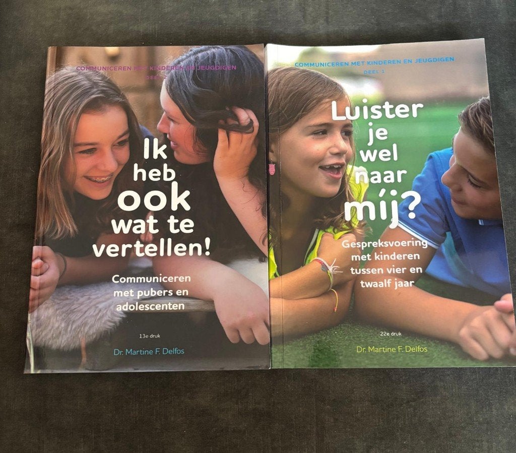 Luister je wel naar mij? en Ik heb ook wat te vertellen!, Ophalen of Verzenden, Alpha, Gelezen, HBO