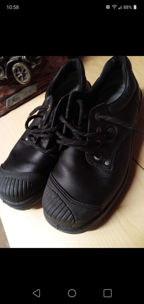 Werk schoenen, Zwart, Ophalen of Verzenden, Werkschoenen, Gedragen