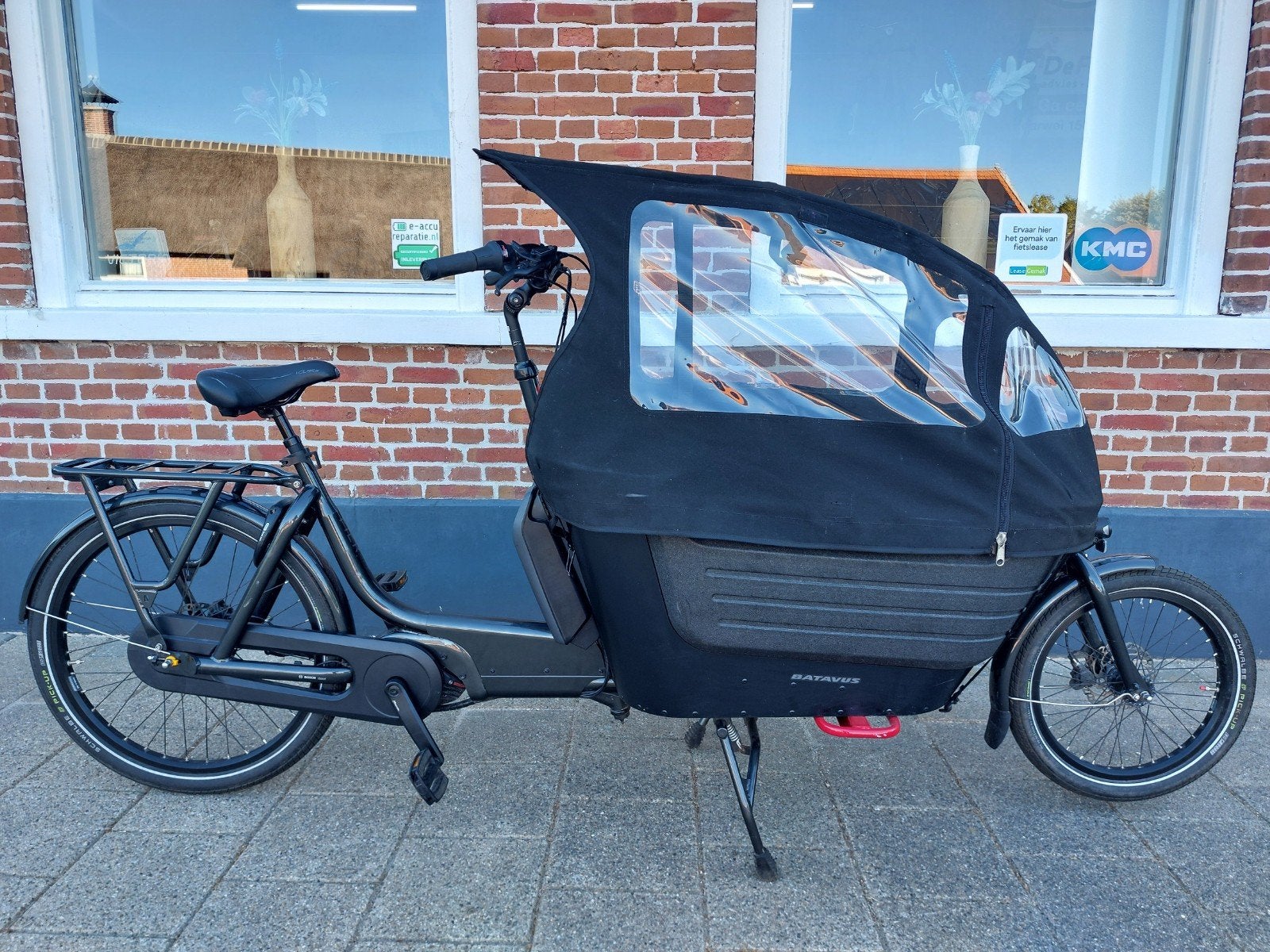 Batavus Fier 2 / 1314km! / juni 2025 / Huif / 800wh / Bosch, Fietsen en Brommers, Fietsen | Bakfietsen, Overige merken, Gebruikt