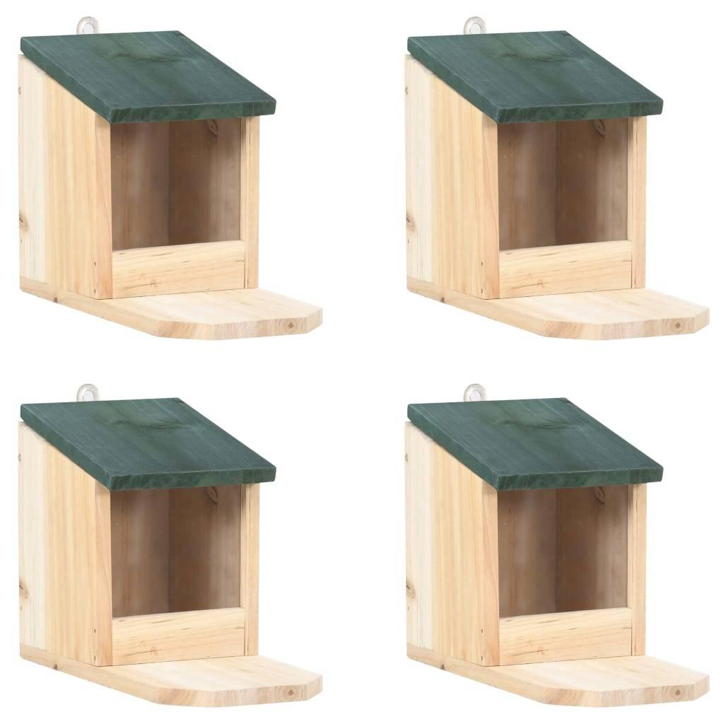 4x Eekhoornhuisje eekhoornvoederhuisje GRATIS VERZONDEN!, Minder dan 60 cm, Verzenden, Nvt, Hok