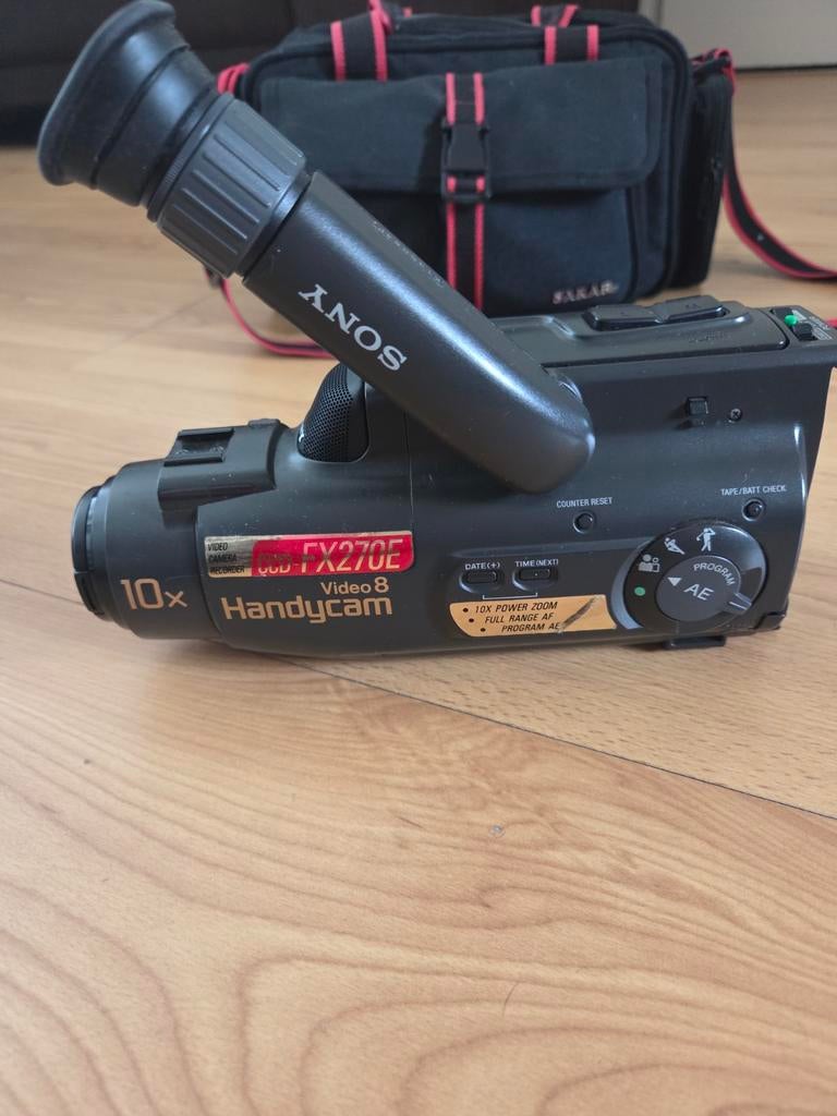 Sony Video8 Handycam CCD-FX270E WORKING Digitaliseren compl., Audio, Tv en Foto, Videocamera's Digitaal, Ophalen of Verzenden