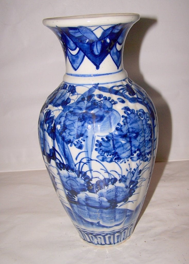 Antieke Japanse Arita vaas. H. 30cm. Nwst., Ophalen of Verzenden
