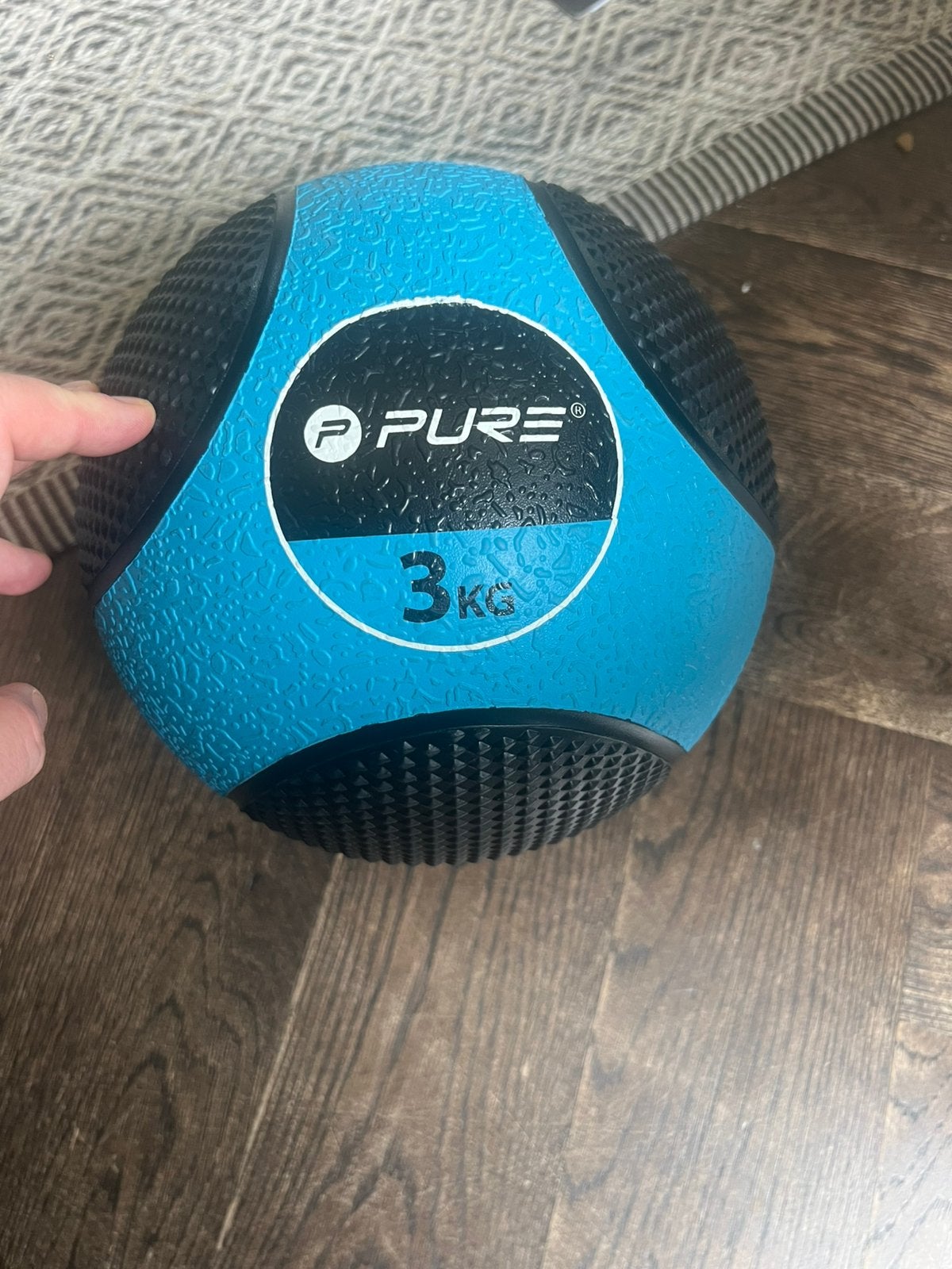 Medicine bal 3kg Merk Pure, Ophalen, Zo goed als nieuw, Fitnessbal