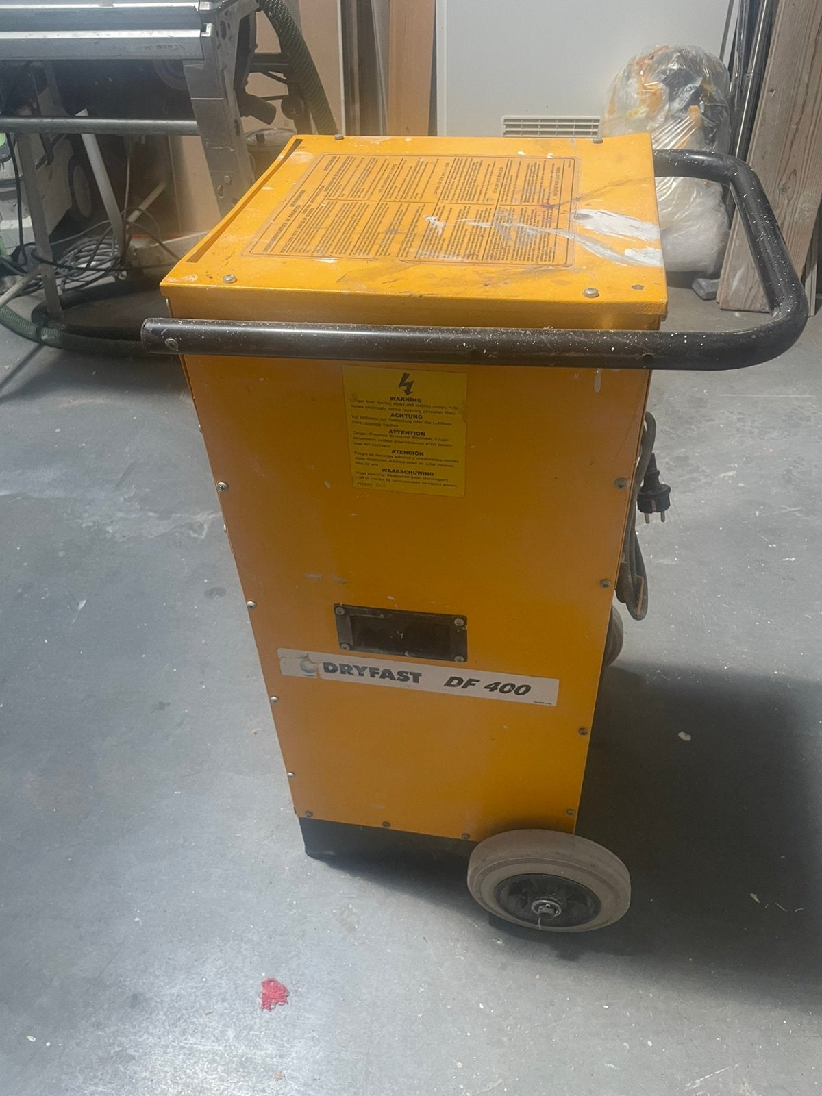 Defect bouw droger Dryfast 400, Ophalen of Verzenden, Gebruikt
