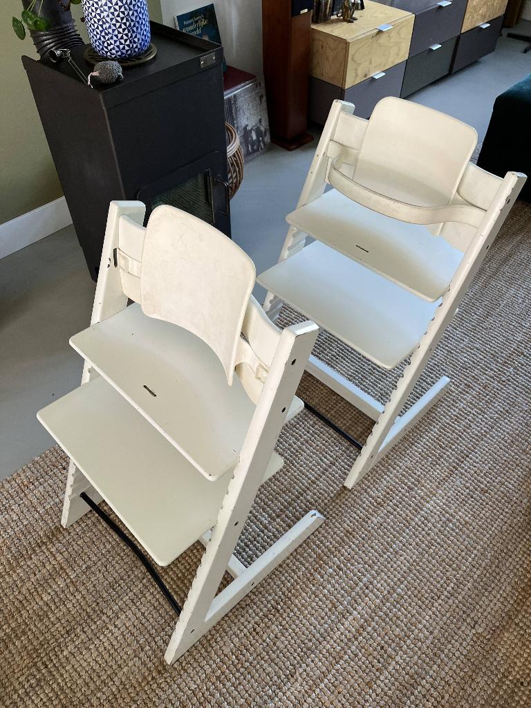 tripp trapp kinderstoelen, Ophalen, Gebruikt, Meegroeistoel
