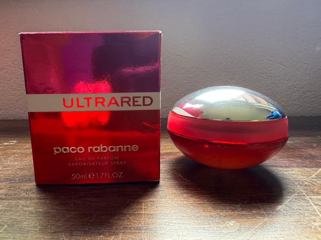 Paco Rabanne Ultrared Eau de Parfum 50 ml, Ophalen of Verzenden, Zo goed als nieuw, Atencionalcliente@puig.com, Passeig de Gràcia 68, 08007 Barcelona