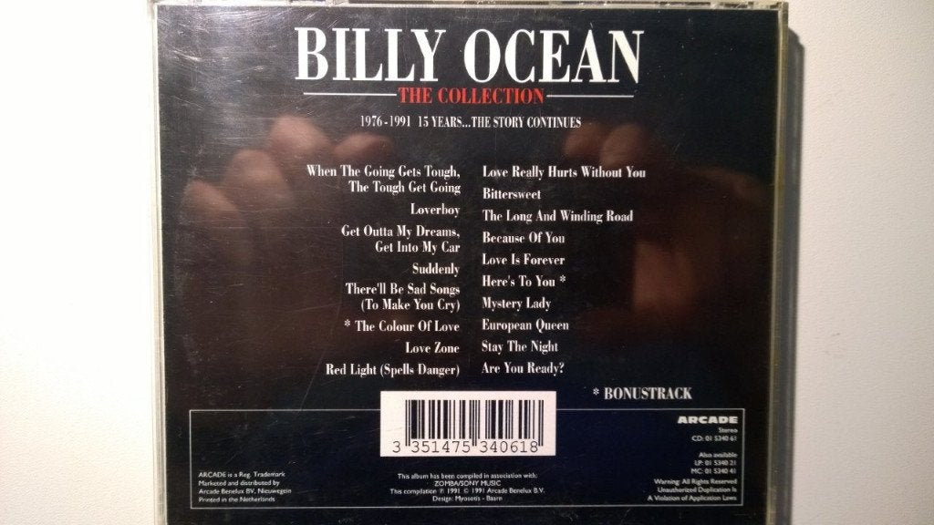 Billy Ocean - The Collection, Ophalen of Verzenden, Zo goed als nieuw, Pop, Album