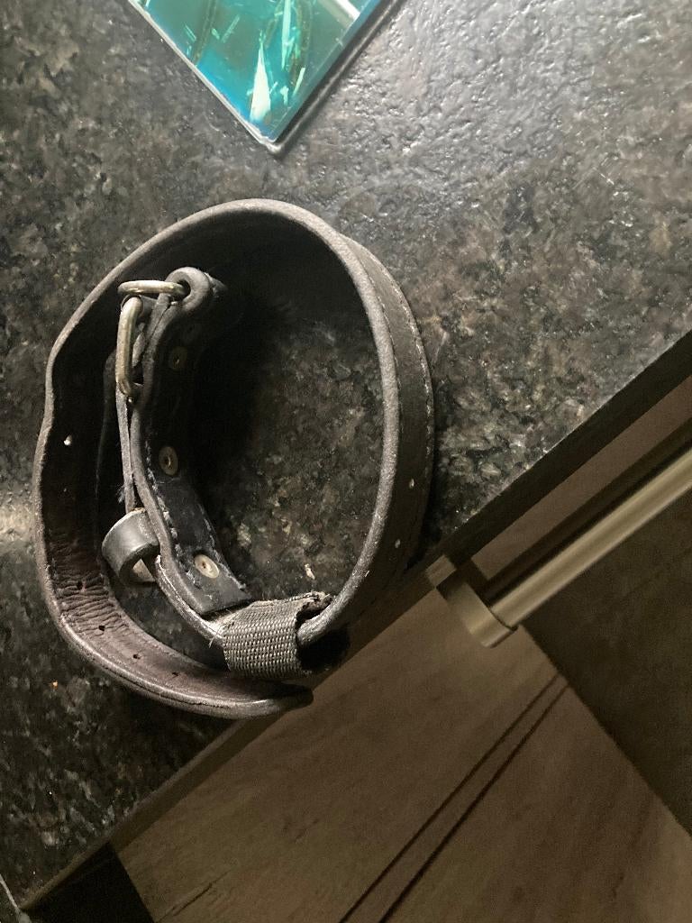 Honden halsband, leer,  60 cm, Ophalen of Verzenden