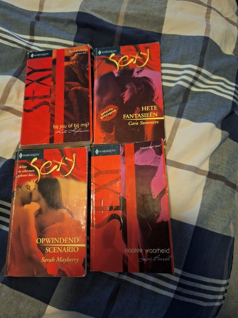 Harlequin Sexy Romantische Boeken - 4-delige Set, Ophalen of Verzenden, Gelezen, Diverse auteurs (Cara Summers, Sarah Mayberry, Kate Hoffmann)