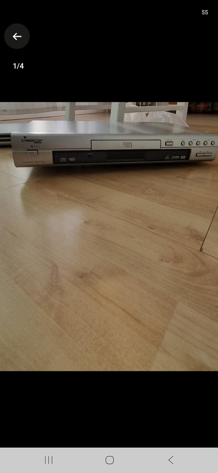 Dvd speler cybercom, Ophalen