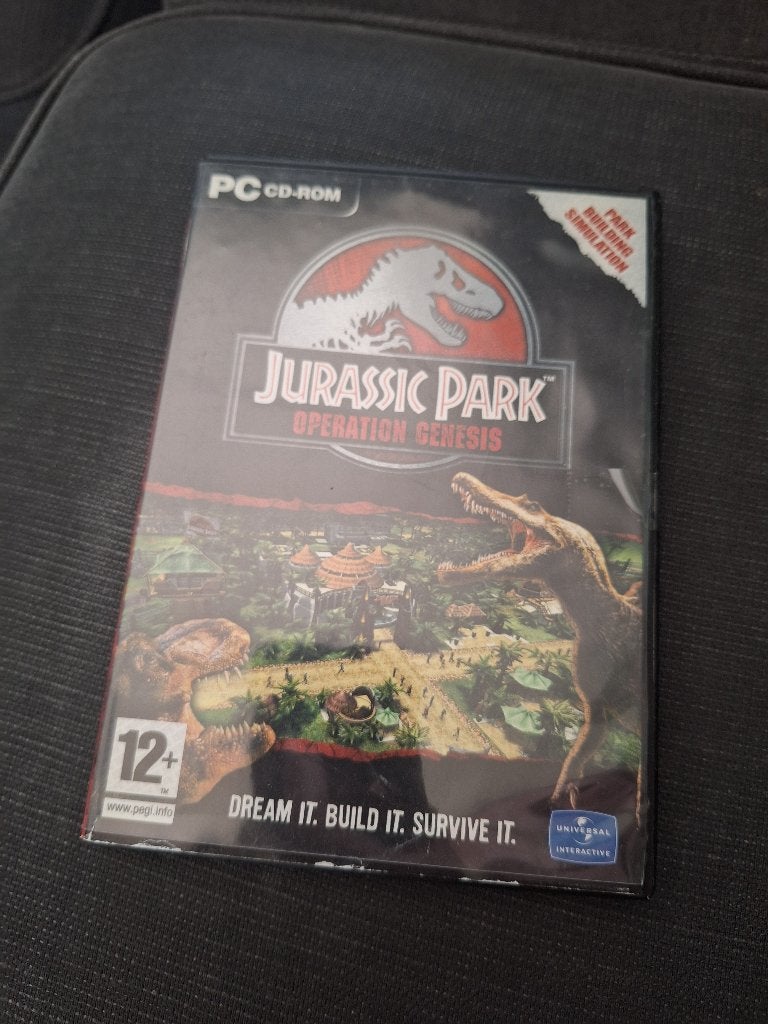Pc spel Jurassic park operation genesis zeldzaam!, Avontuur en Actie, 1 speler, Eén computer, Ophalen of Verzenden